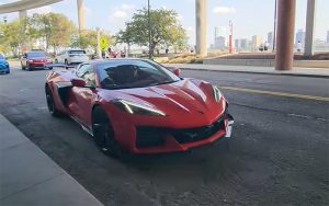 [VIDEO] Guy Gets to Ride in a 2023 Corvette Z06 Around the GM RenCen