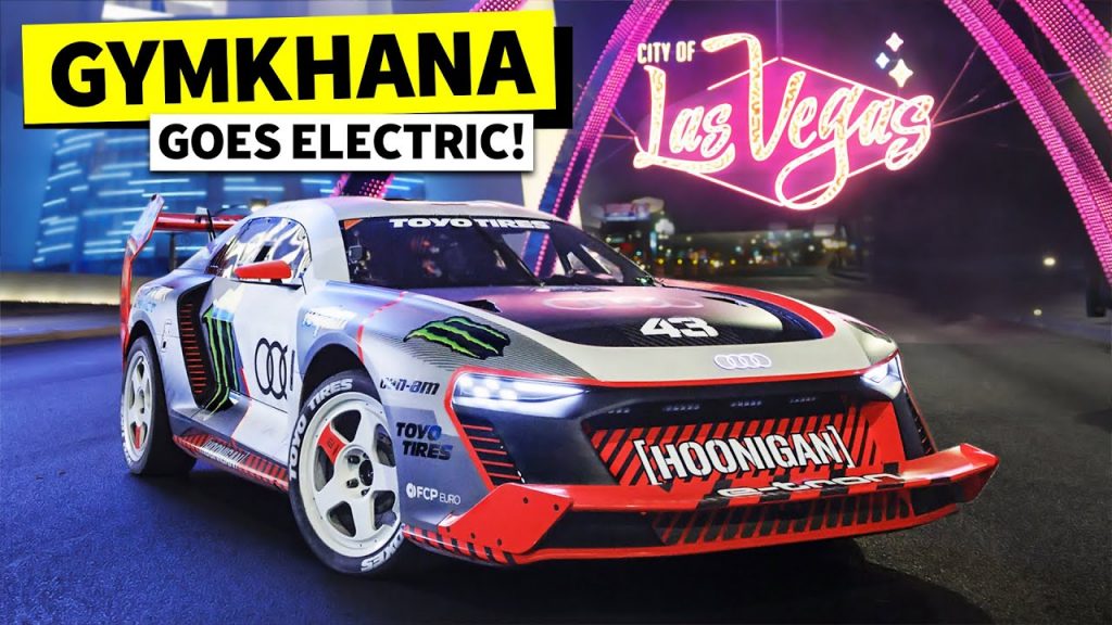 Electrickhana: Ken Block Turns Las Vegas Into Audi S1 Hoonitron Playground
